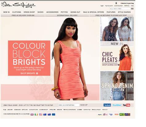 miss selfridge website